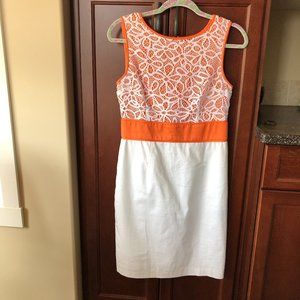 Jessica Sleeveless Cotton Dress Size 8